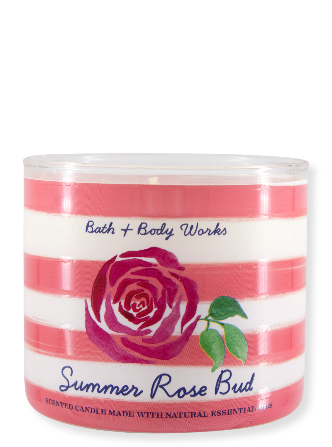 3-Wick Candle - Summer Rose Bud - 411g