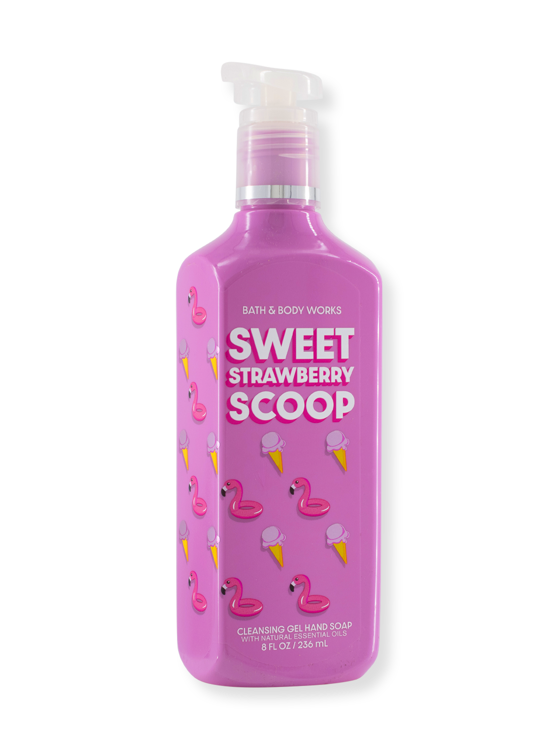 Gel soap - Sweet Strawberry Scoop - 236ml