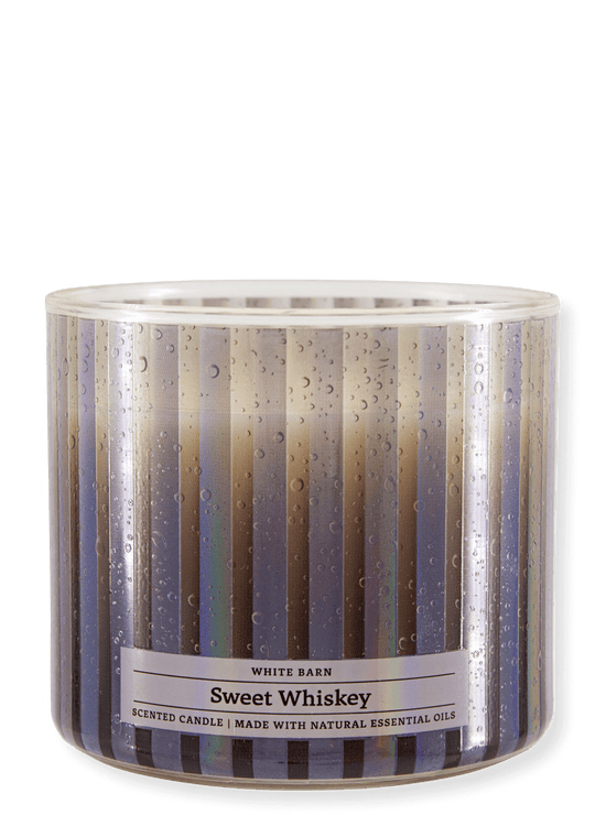 3 -Docht Candle - Sweet Whisky - 411G