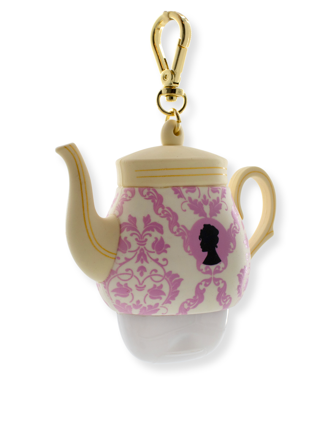Hanger voor handdesinfectiegel - Bridgerton - Teapot - Limited Edition