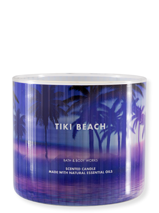 3 -Docht candle - Tiki Beach - 411g
