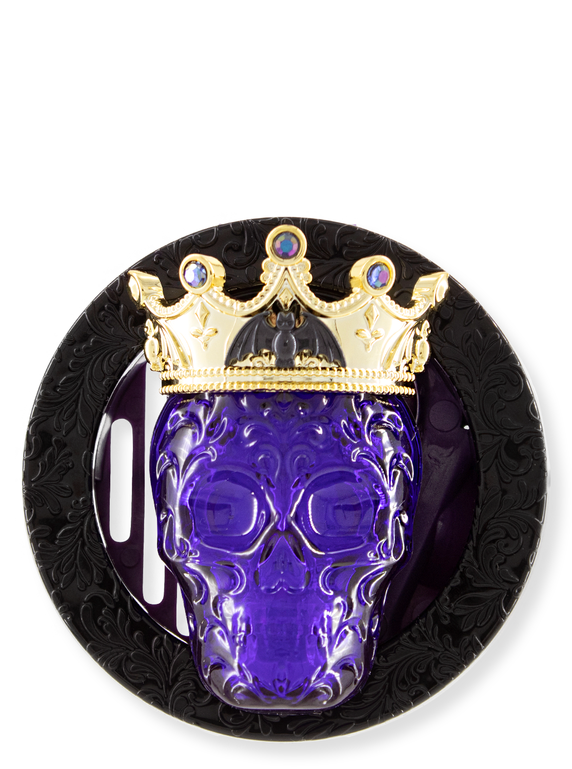 Lüftungsstecker & Visier-Clip - Skull Crown (Light up)