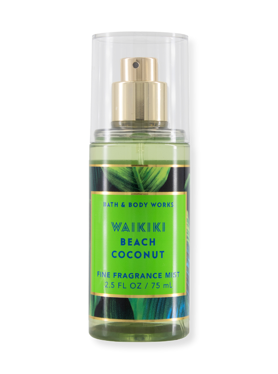 Body Spray - Waikiki Beach Coconut - (Travel Size) - 75ml