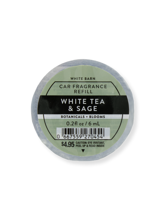 Lufterfrischer Refill - White Tea & Sage - 6ml