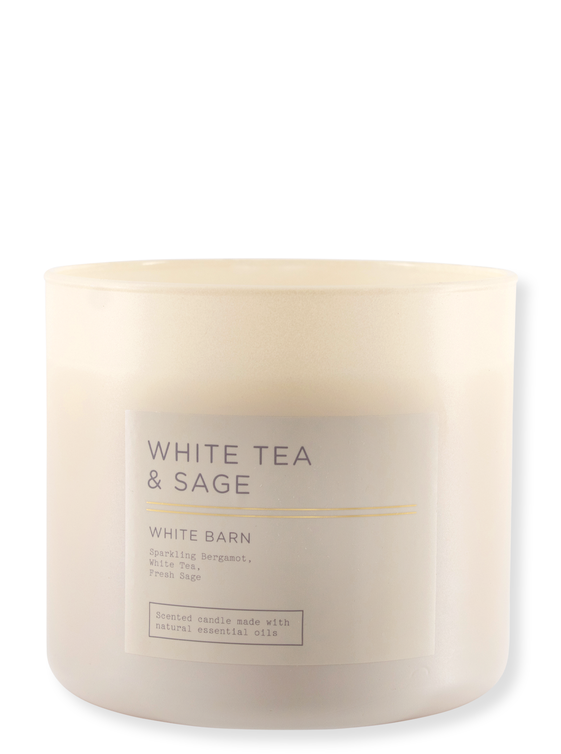 3-Docht Kerze - White Tea & Sage - 411g