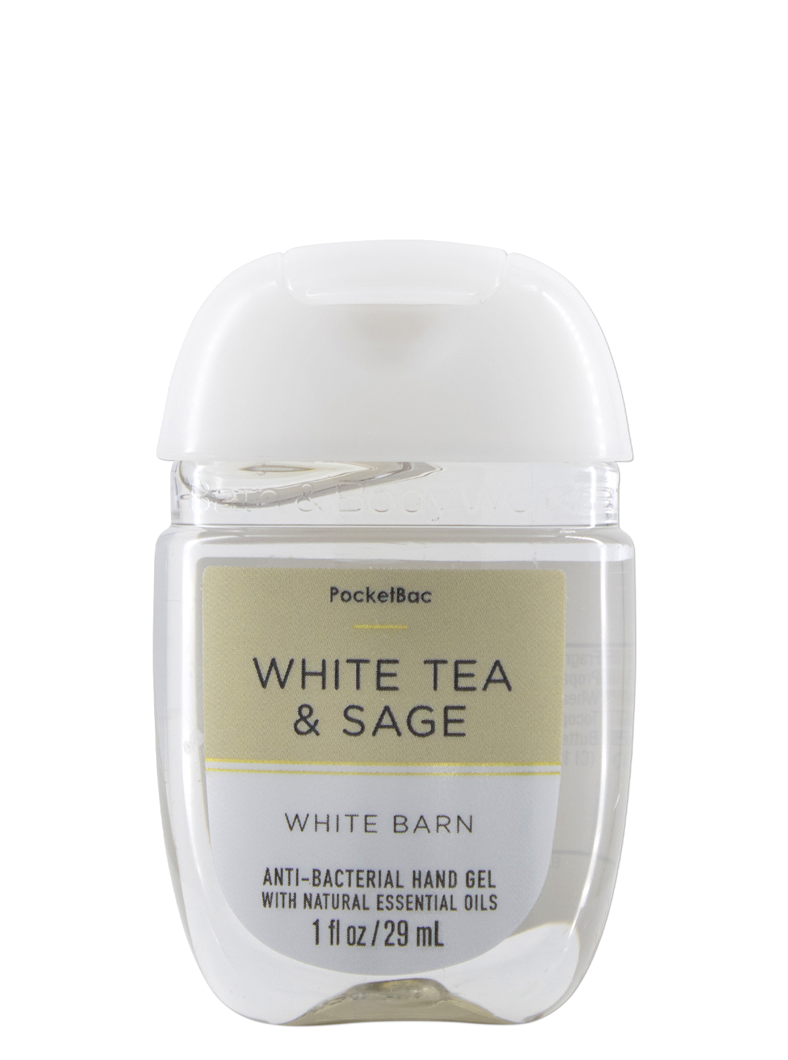 Hand disinfection gel - White Tea & Sage - 29ml