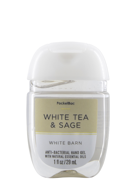Hand disinfection gel - White Tea & Sage - 29ml
