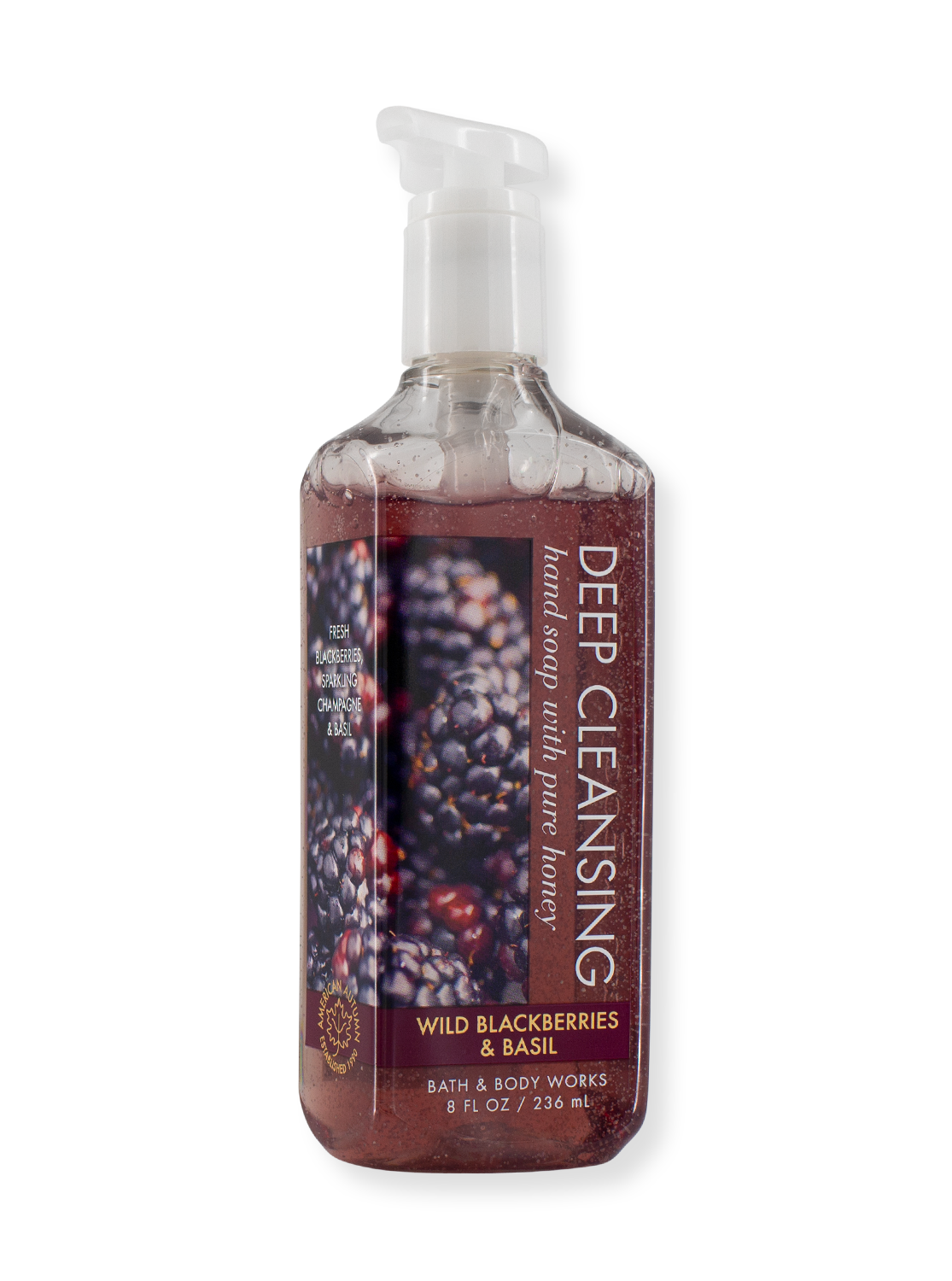 Rarity - Peeling Gel Soap - Wild Blackberries & Basil - 236ml