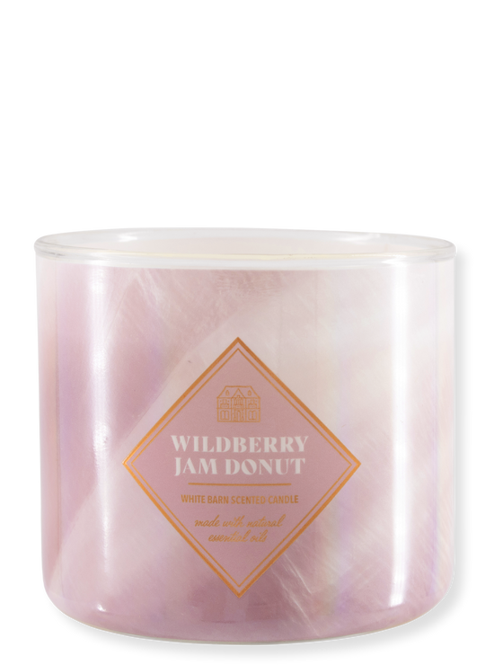 3 -Docht Candle - Wildberry Jam Donut - 411G
