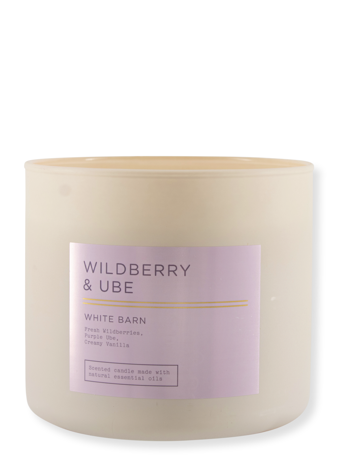 3 -F Candle - Wildberry & Ube - 411g
