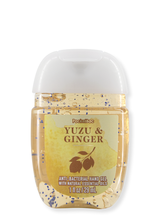 Hand disinfectant gel - Yuzu &amp; Ginger - 29ml