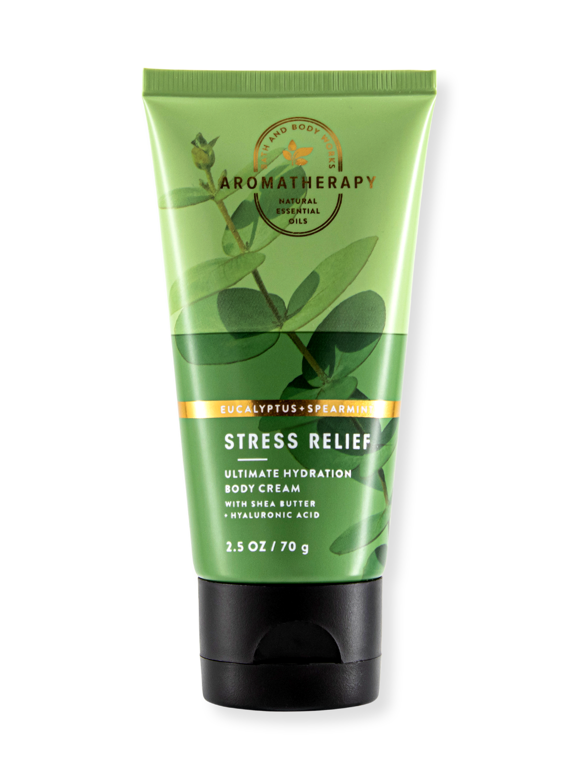 SALE - Body Cream - Aromatherapy - Stress Relief - Eucalyptus & Spearmint (Travel Size) - 70g