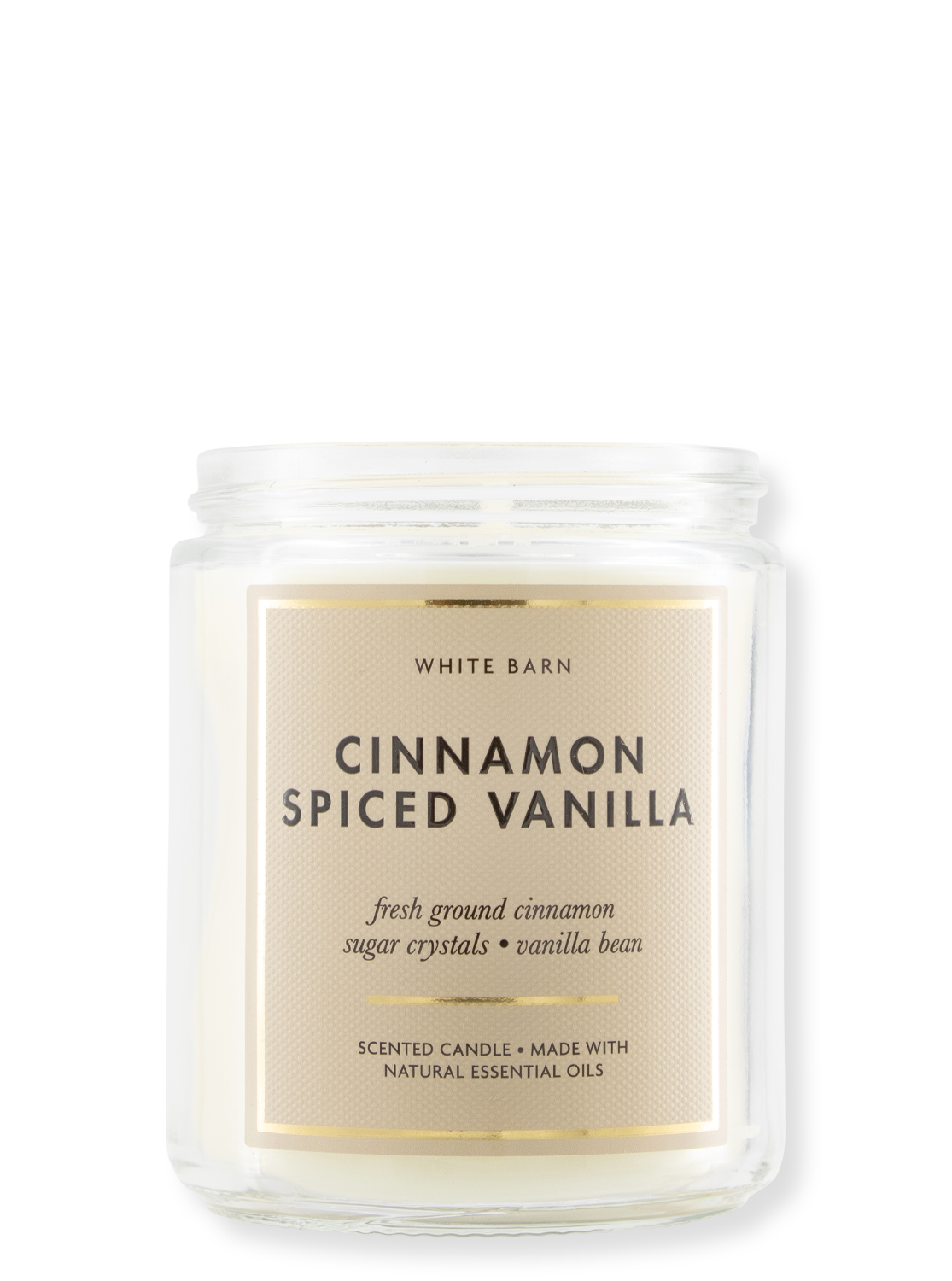 1-Docht Kerze - Cinnamon Spiced Vanilla - 198g