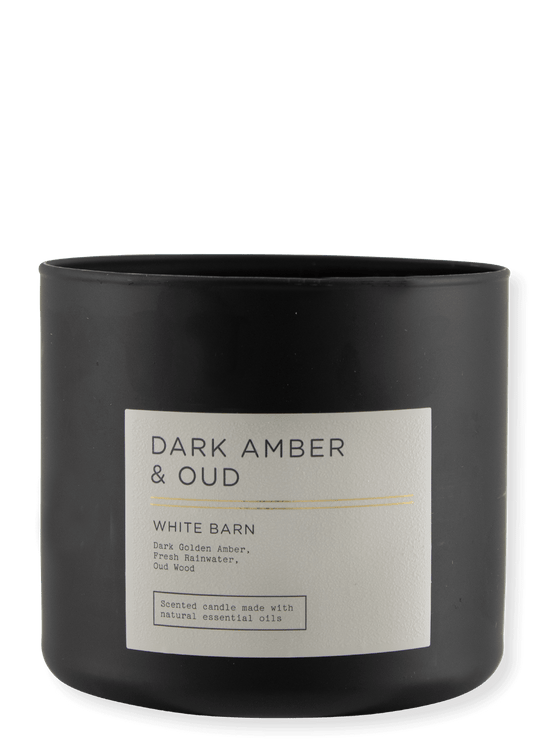 Laden Sie das Bild in den Galerie-Viewer, 3-Docht Kerze - Dark Amber &amp;amp; Oud - 411g
