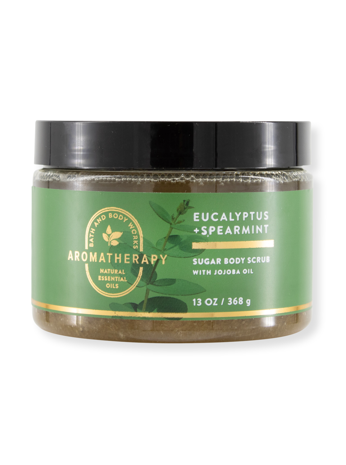 Body Sugar Scrub - Aromatherapy - Eucalyptus Spearmint - 368g