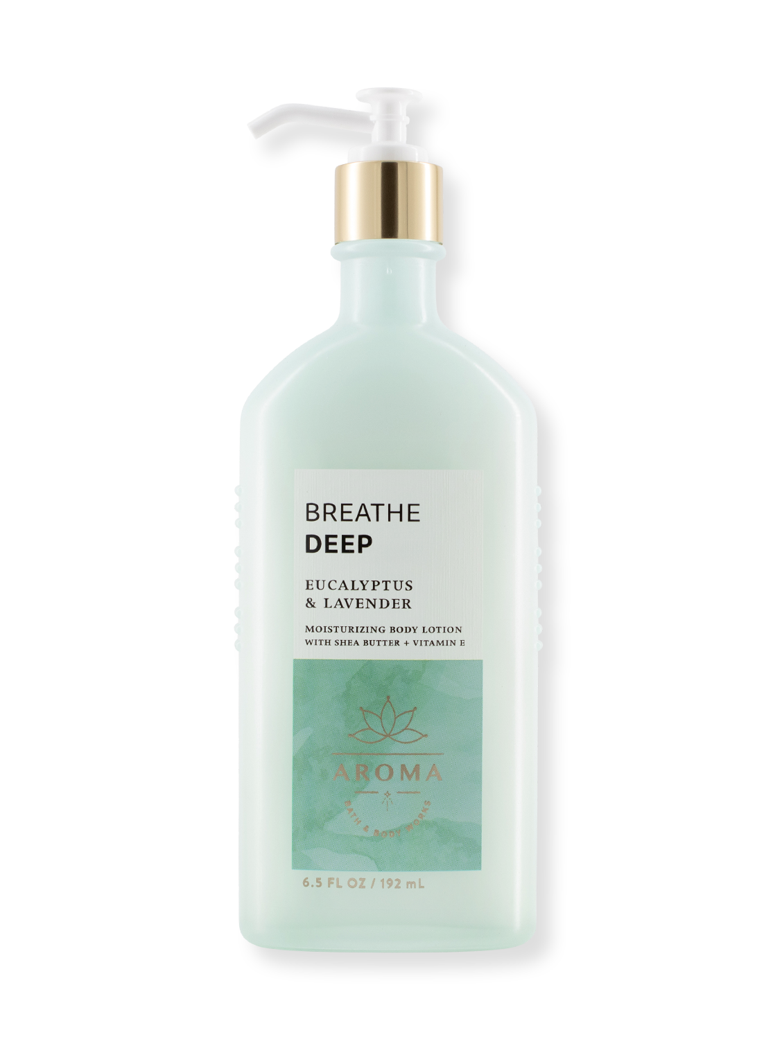 Body Lotion - AROMA - Breathe Deep - Eucalyptus &amp; Lavender - 192ml