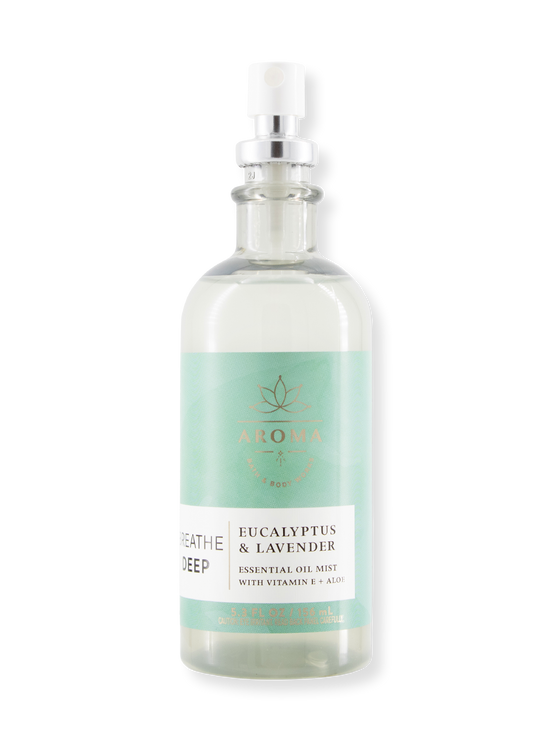 Lichaamsspray - aroma - adem diep - eucalyptus & lavendel- 156 ml