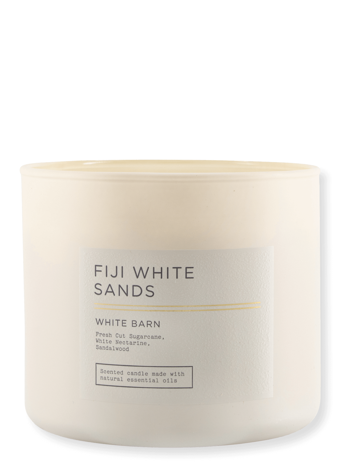 Bougie 3 mèches - Sables blancs des Fidji - 411 g