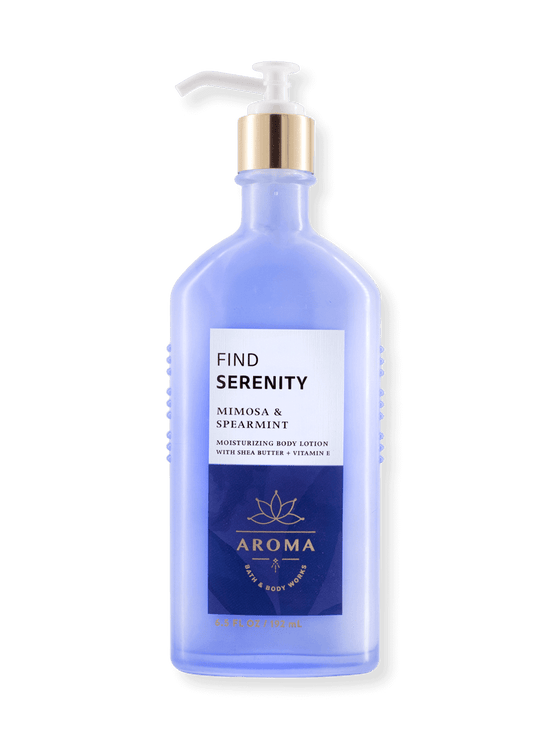 Body Lotion - AROMA - Find Serentity - Mimosa & Spearmint - 192ml