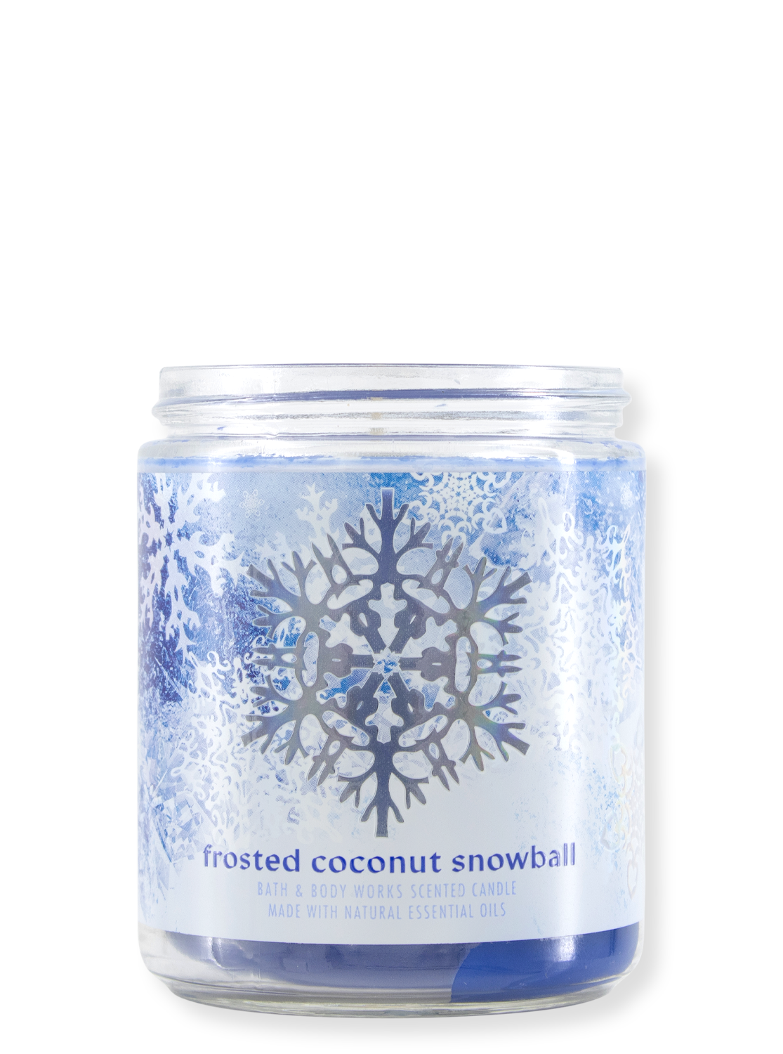 1-Docht Kerze - Frosted Coconut Snowball - 198g