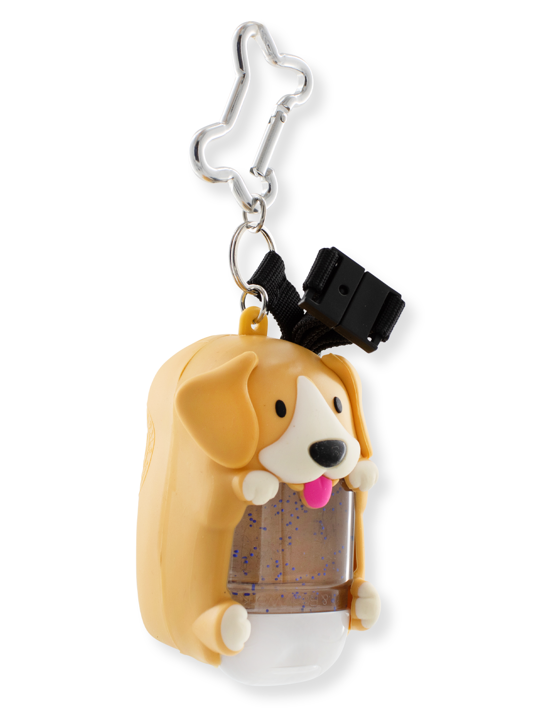Tag for hand disinfectant gel - Labrador Doggie bag incl. bag - Scout 