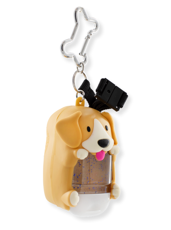 Hanger voor hand desinfectiegel - labrador doggie tas inclusief tassen - Scout