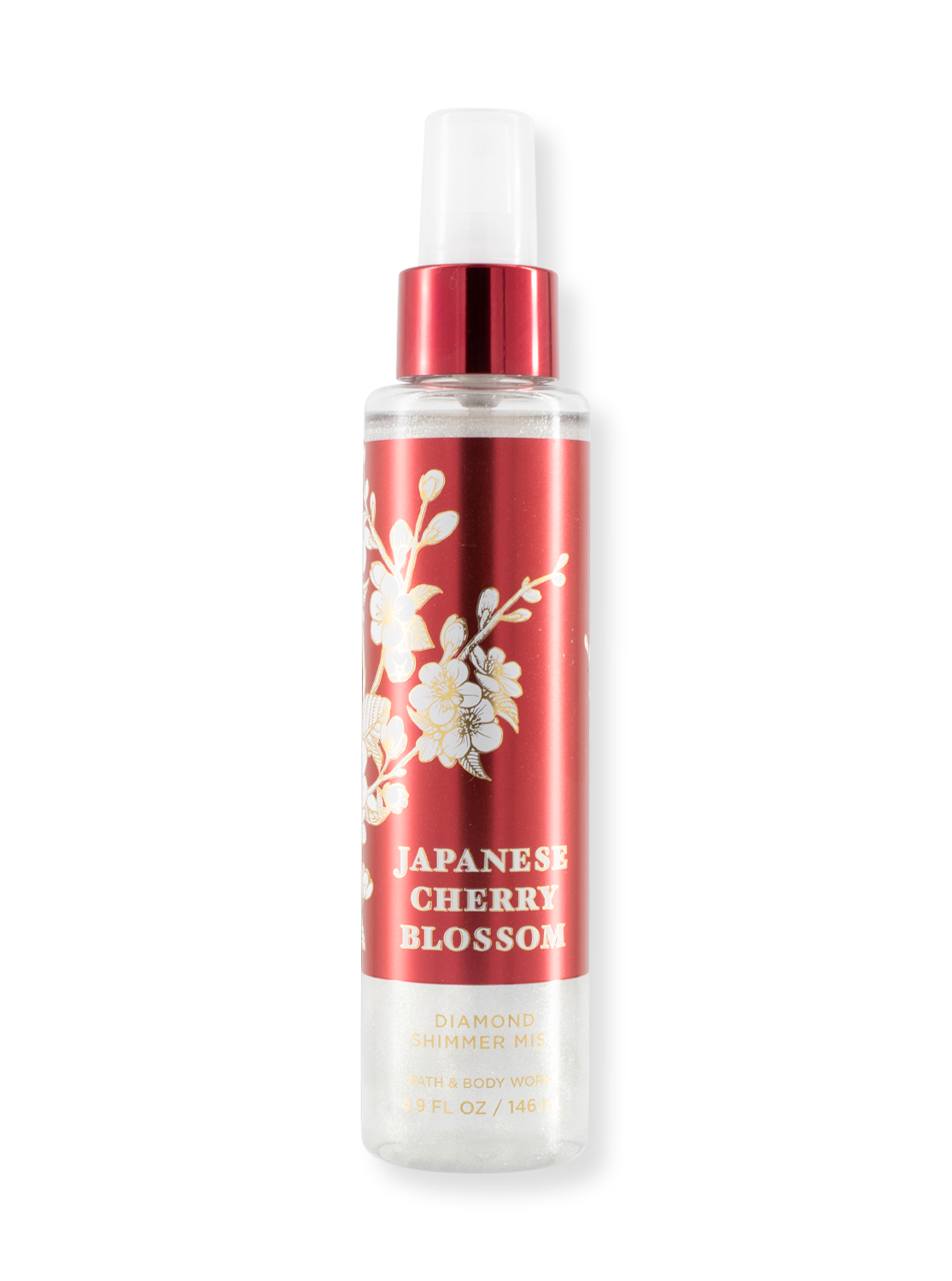 Spray corporel - Fleur de cerisier japonais - Diamant scintillant - 146 ml 