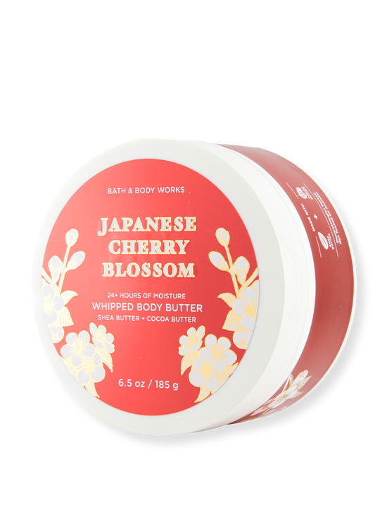 Beurre corporel fouetté - Fleur de cerisier du Japon - 185g 