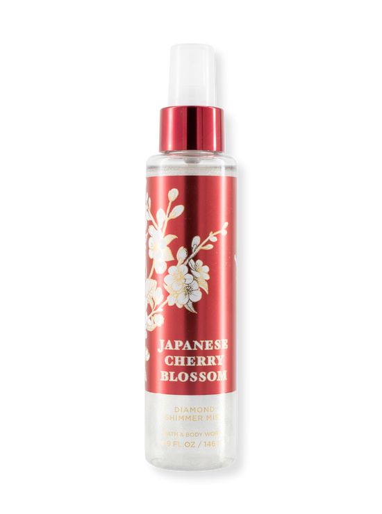 Body Spray - Japanese Cherry Blossom - Diamond Shimmer - 146ml 