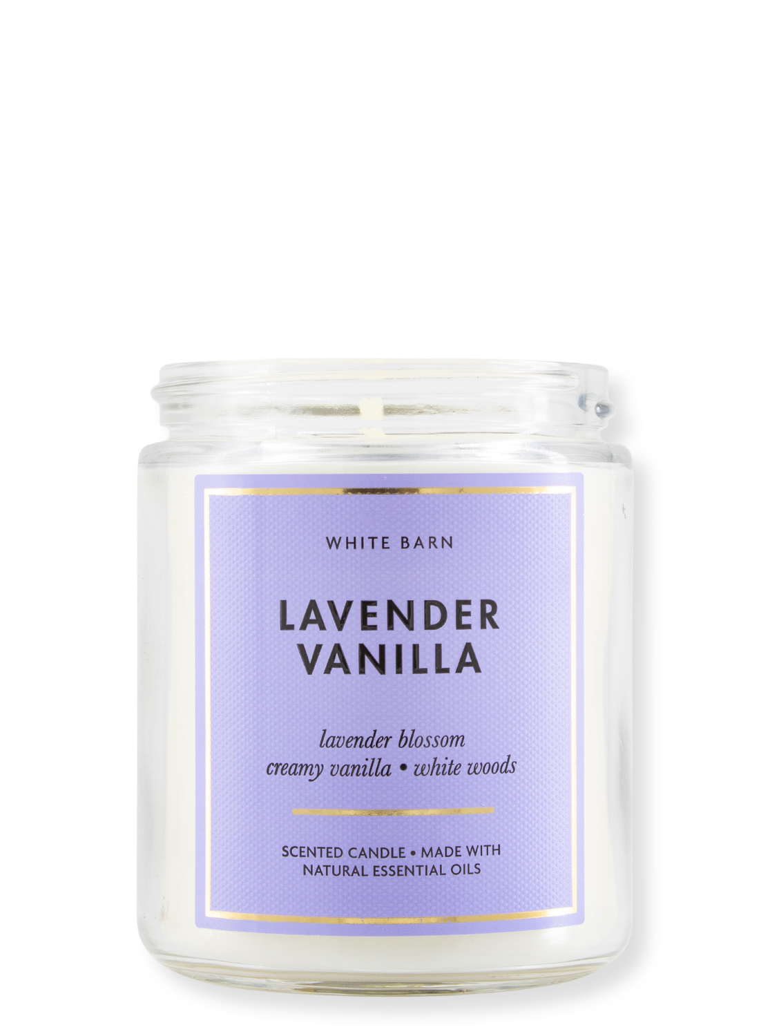 1-Docht Kerze - Lavender & Vanilla - 198g