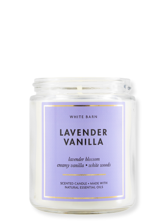 1-Docht Kerze - Lavender & Vanilla - 198g