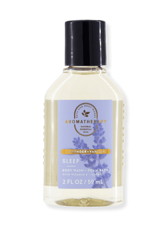 Shower gel - aromatherapy sleep - lavender & vanilla (Travel Size) - 59ml