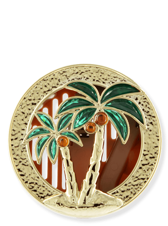 Lüftungsstecker & Visier-Clip - Palm Trees