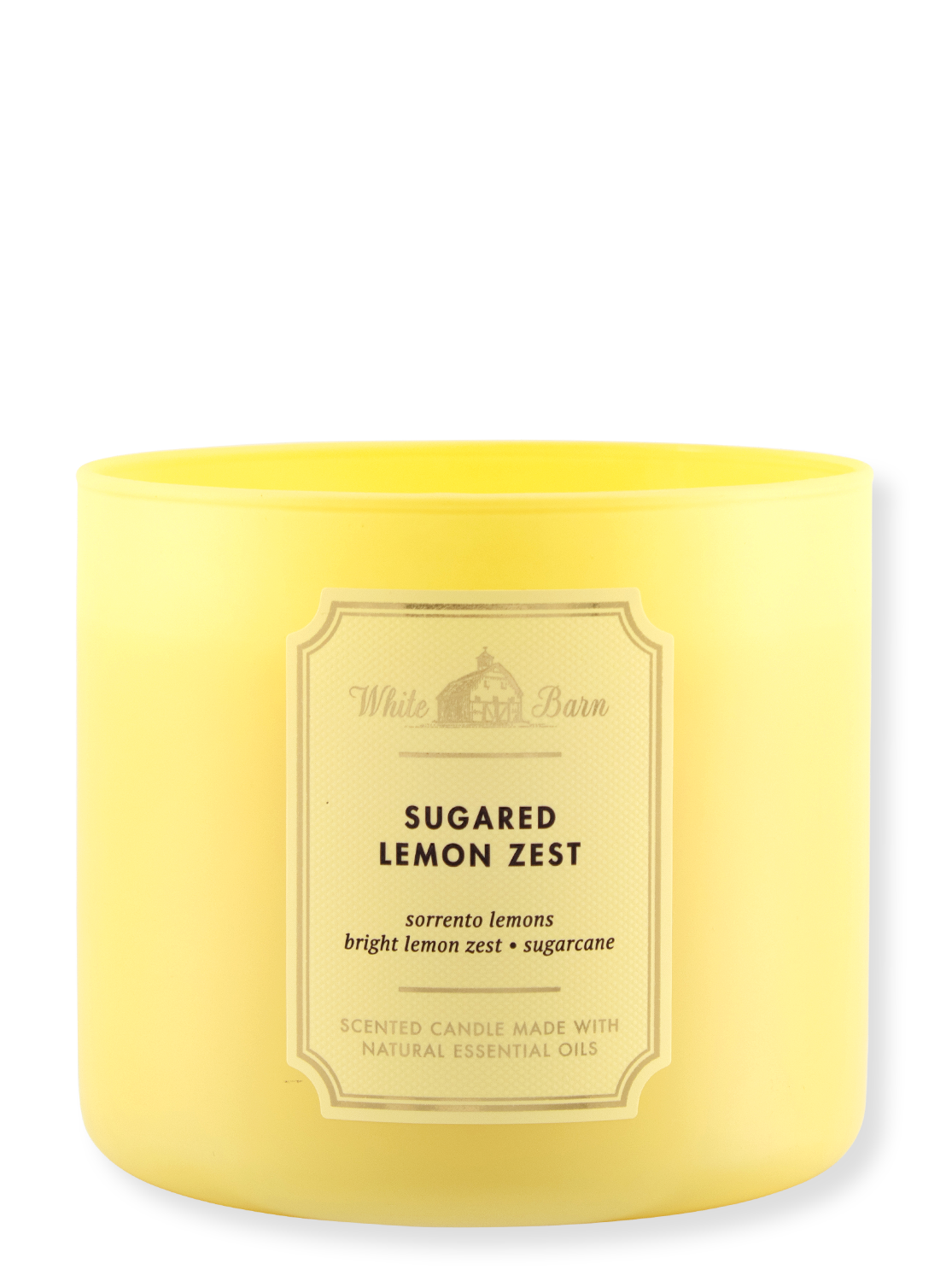 3-Wick Candle - Sugared Lemon Zest - 411g