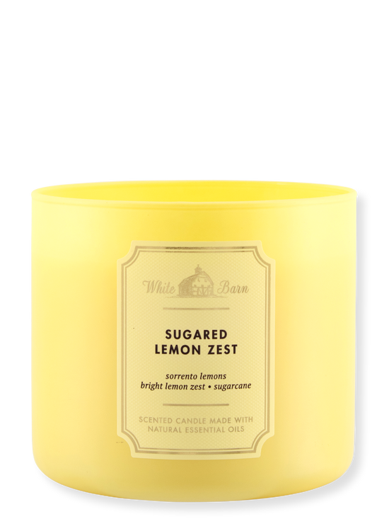 3-Wick Candle - Sugared Lemon Zest - 411g