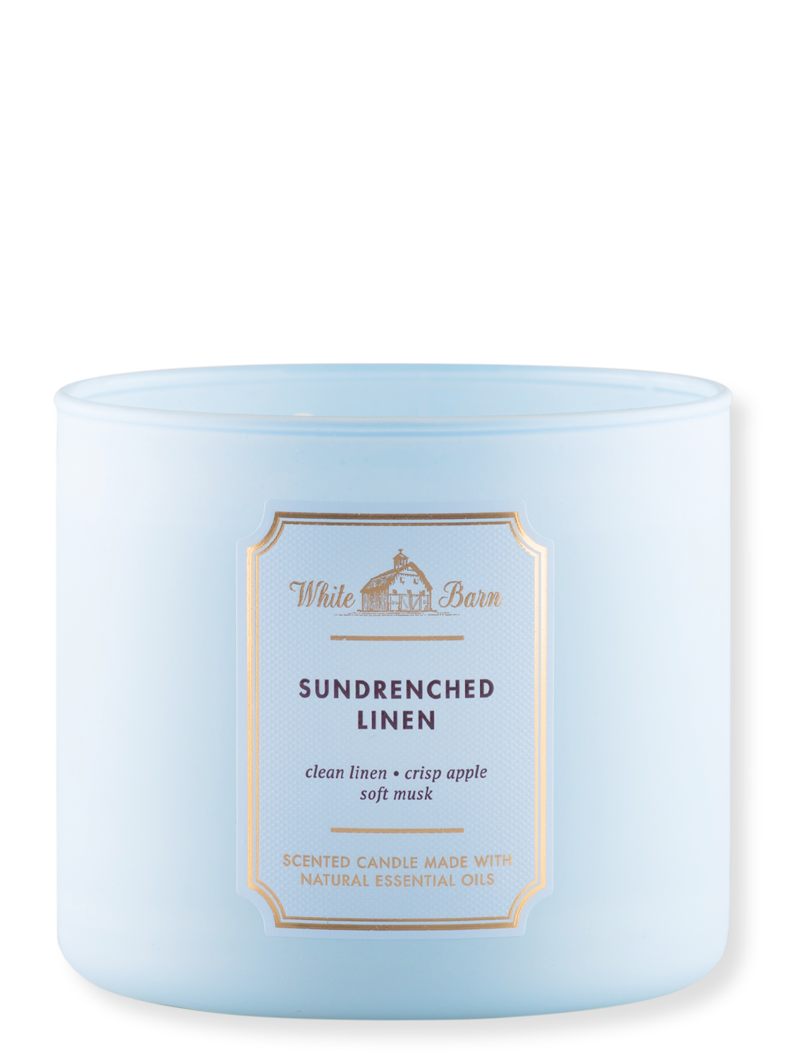 3-Wick Candle - Sundrenched Linen - 411g