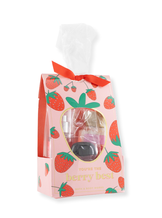 Geschenkset - You´re the berry best -  Strawberry Pound cake - 205ml