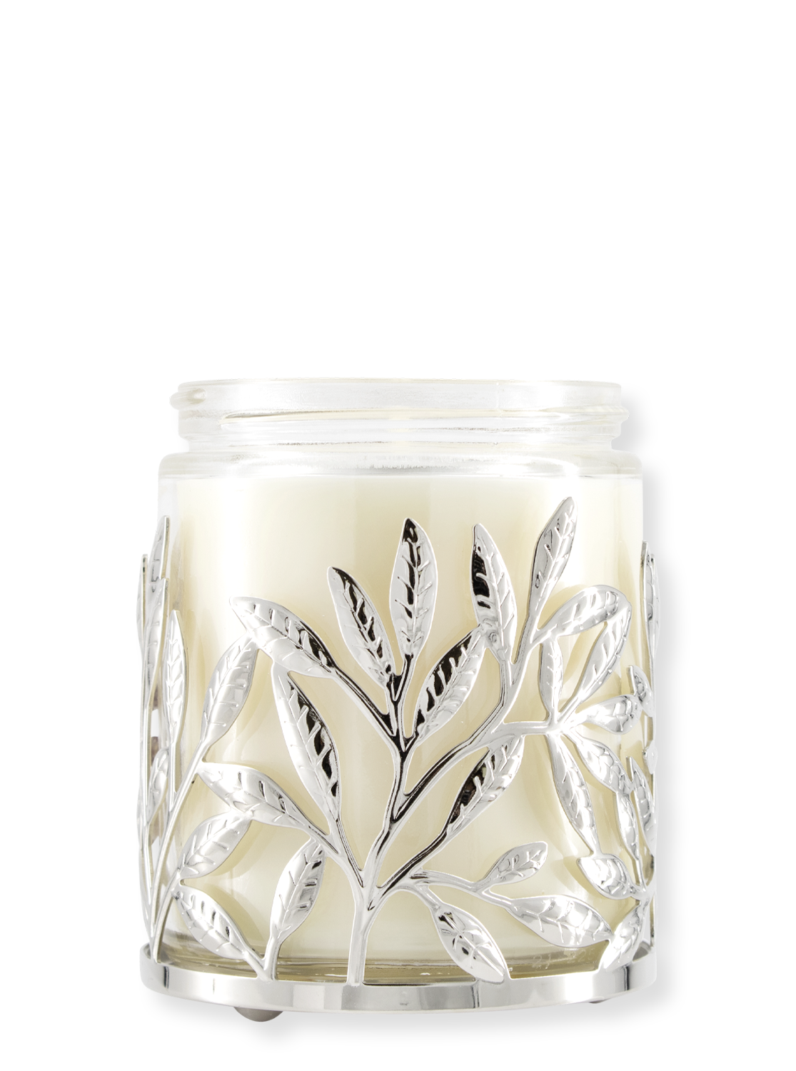 Candlestick - Silver Twigs - 1-Wick Candle